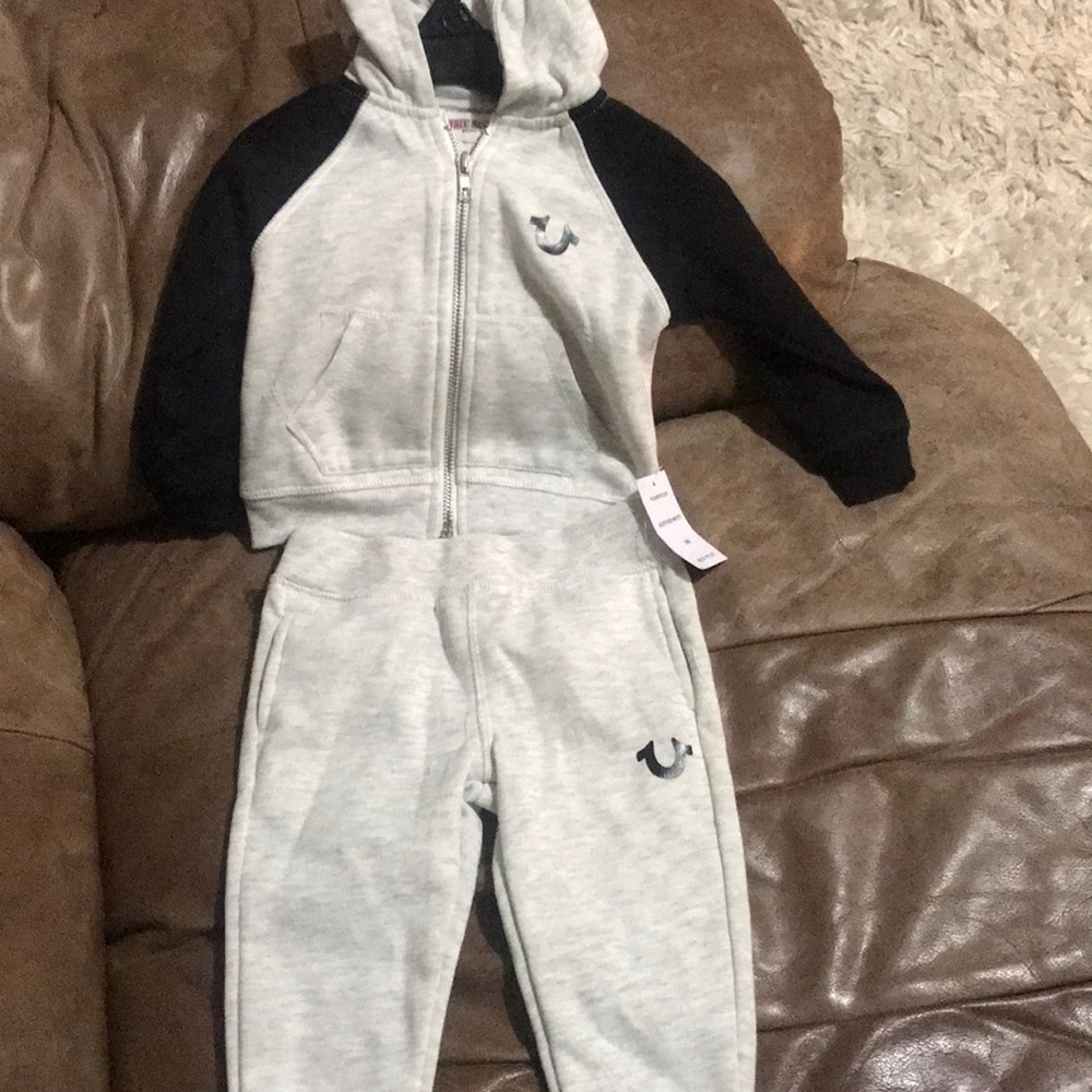 True religion baby boy sweat suit